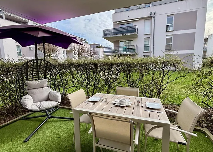 公寓 Beautiful With Terrace In 科尔马